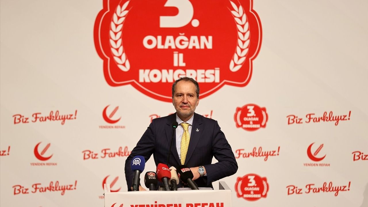 Fatih Erbakan Sivas İl Kongresi'nde: Filistin ve D…