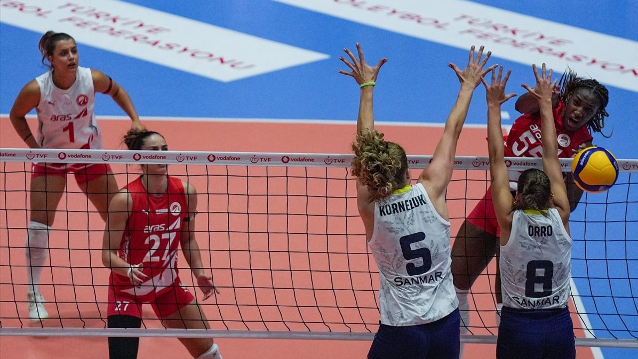 Fenerbahçe Medicana 3-1 Aras Spor — Vodafone Sultanlar Ligi İlk Hafta