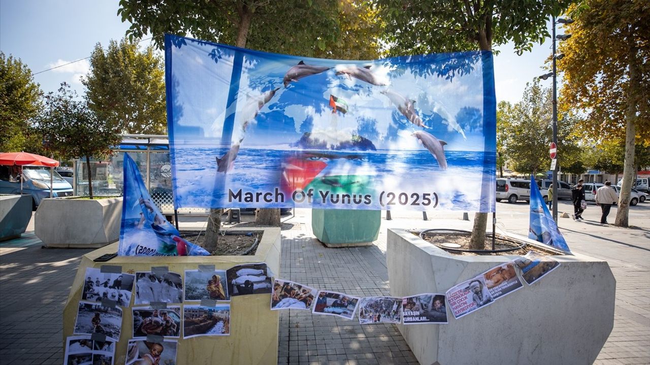 Gazze'ye Destek Yürüyüşü: Somayeh Moghadam Sakarya'ya Ulaştı