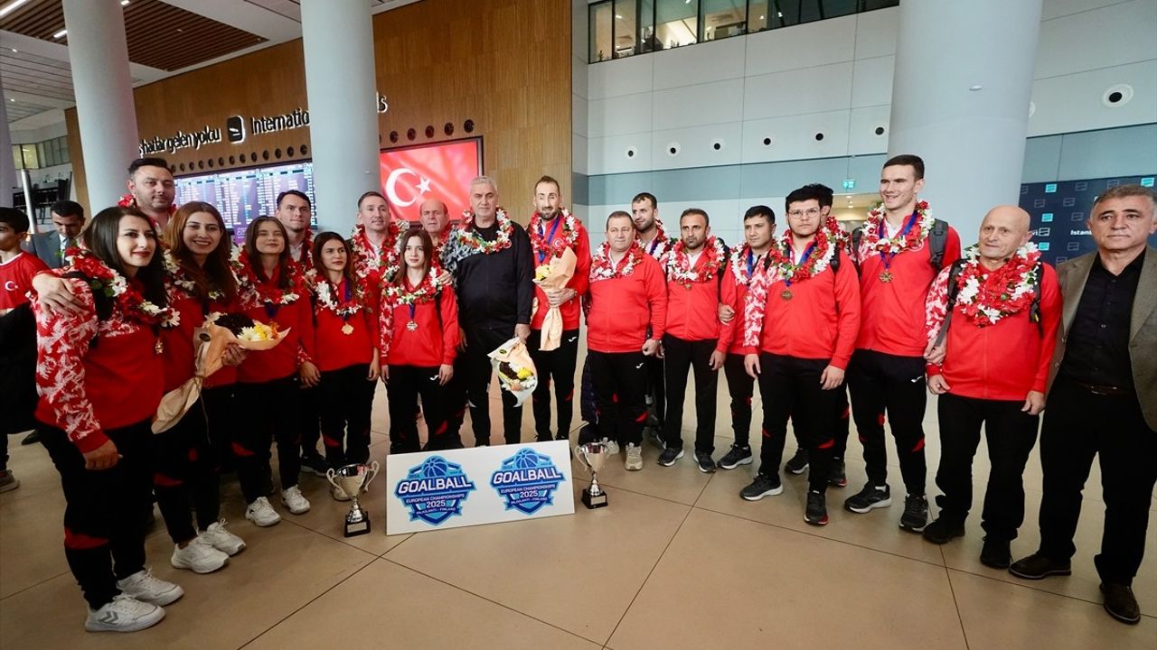 Golbol'da Çifte Zafer: Kadın ve Erkek Milli Takımlar 2025 Avrupa Şampiyonu Olarak Yurda Döndü