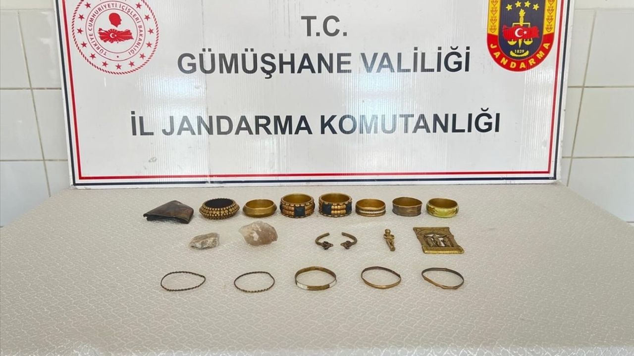 Gümüşhane'de Tarihi Eser Operasyonu: 1 Gözaltı