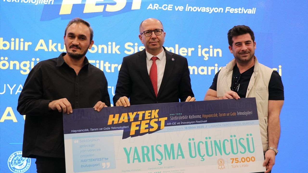 HAYTEKFEST 2025 Burdur'da Sona Erdi: MAKÜ'de İnovasyon ve Ödüller