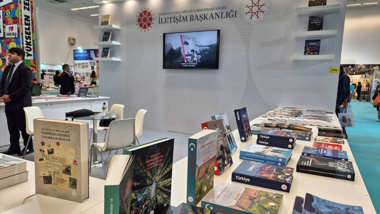 İletişim Başkanlığı Yayınları 22. Ankara Kitap Fuarı'nda Sergileniyor