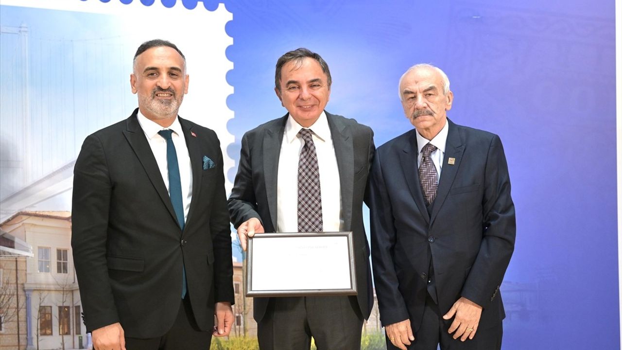 İstanbul 2025 Milli Pul Sergisi'nde Palmares Ödül Töreni Rami Kütüphanesi'nde