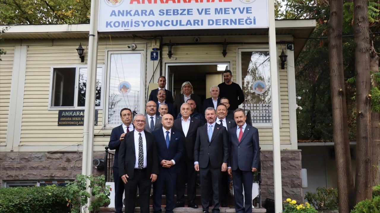 İYİ Parti Heyeti Ankara'da Meslek Örgütlerini Ziyaret Etti