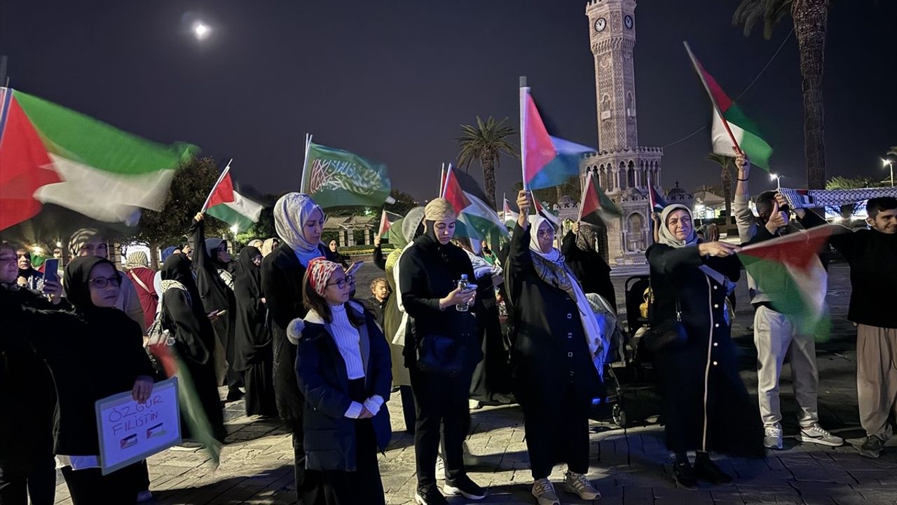 İzmir, Aydın ve Uşak'ta Küresel Sumud Filosu'na İsrail Saldırılarına Tepki