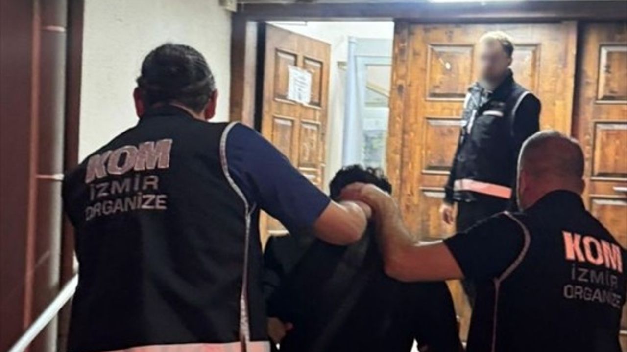 İzmir'de Hells Angels Elebaşı Coşkun Necati Arabacı Gözaltında