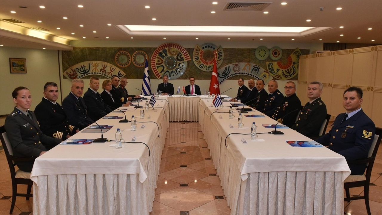 İzmir'de Türkiye-Yunanistan Güven Artırıcı Önlemler Toplantısı