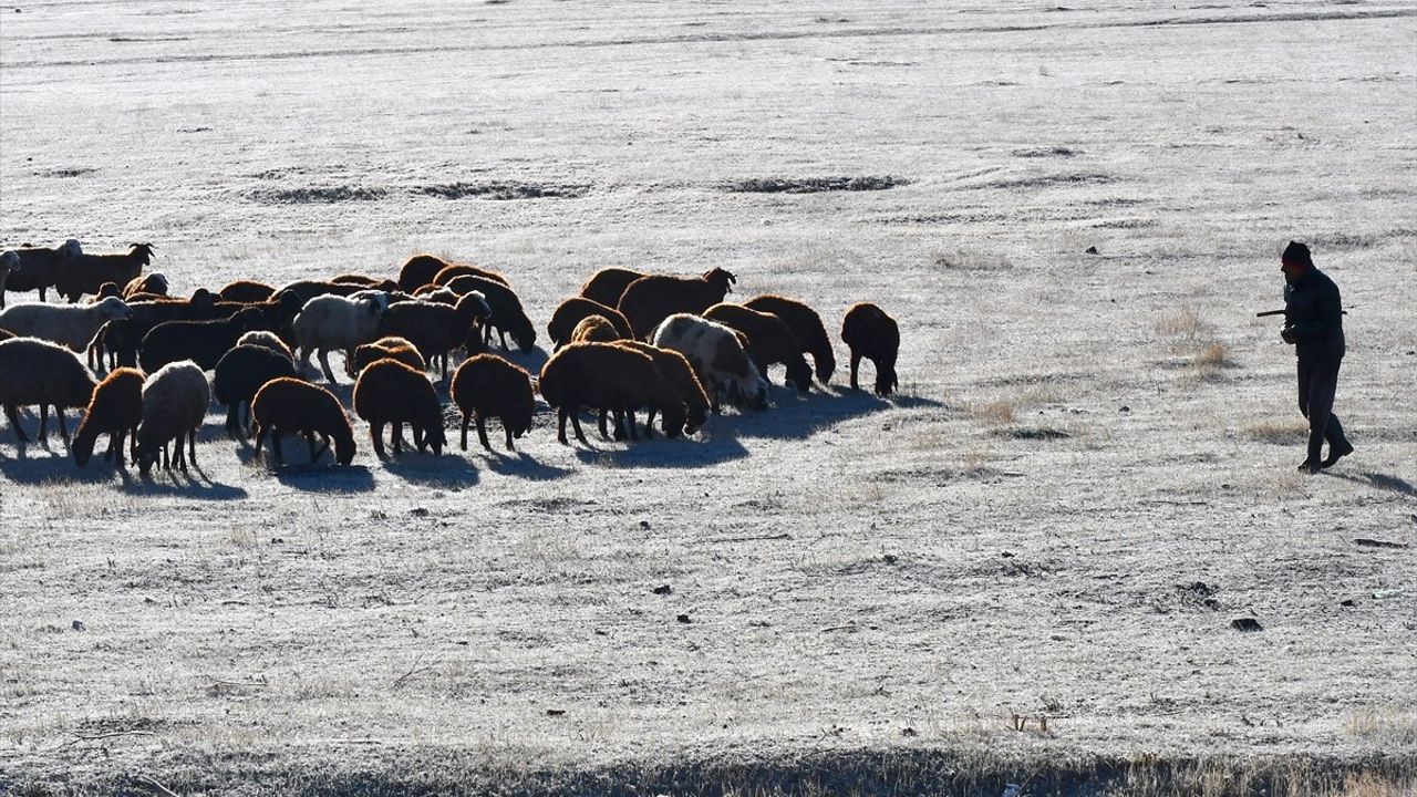 Kars'ta Kar Yağışı: Yüksek Köyler Beyaza Büründü