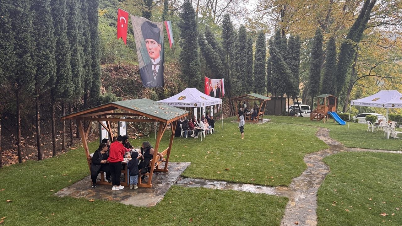 Kilimli Çatalağzı'nda 'Türk-Macar Dostluk Parkı' Açıldı