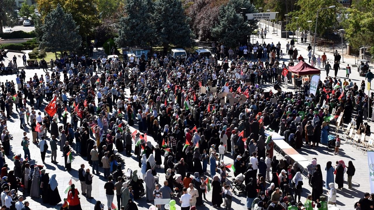 Kırıkkale'de Gazze Protestosu: Küresel Sumud Filosu'na Destek