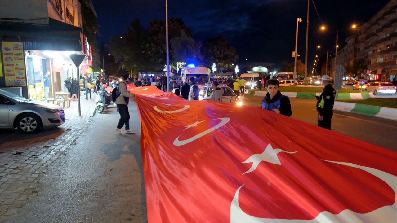 Kırklareli'de Gazze'ye Destek Yürüyüşü