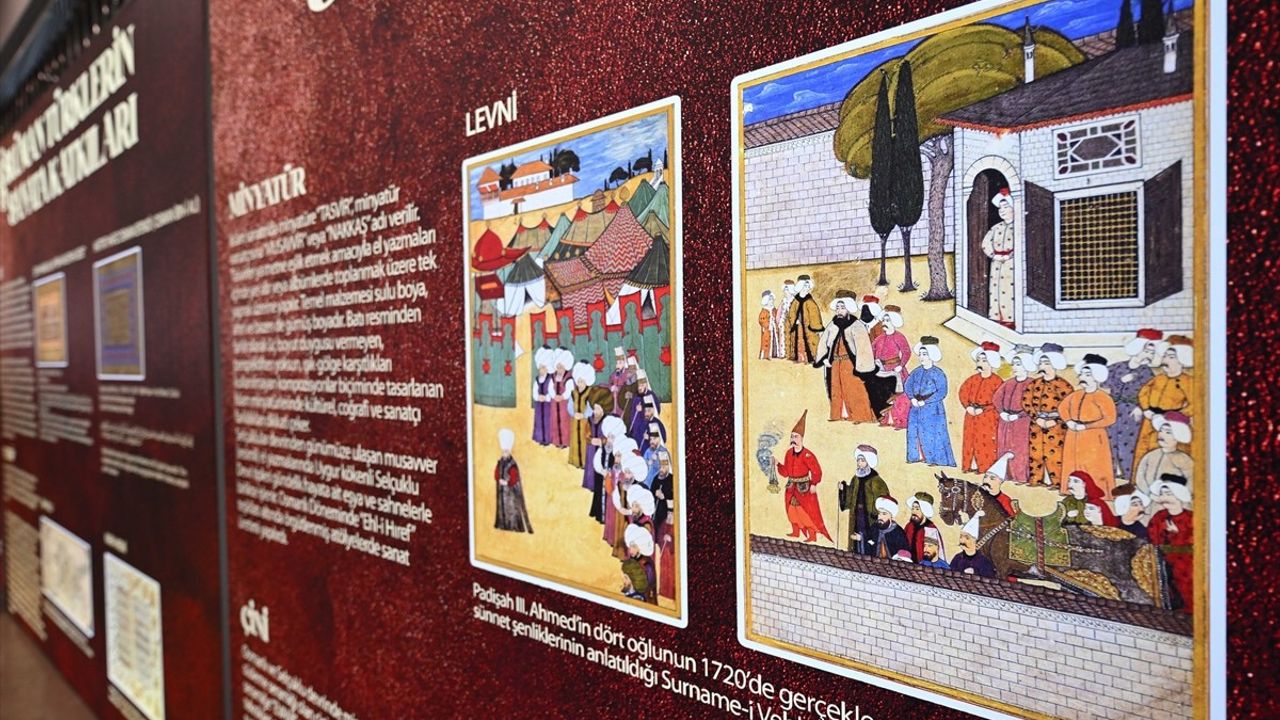 Kırmızı Çehreliler Sergisi Başkentte Açıldı — Türk-İslam Medeniyeti