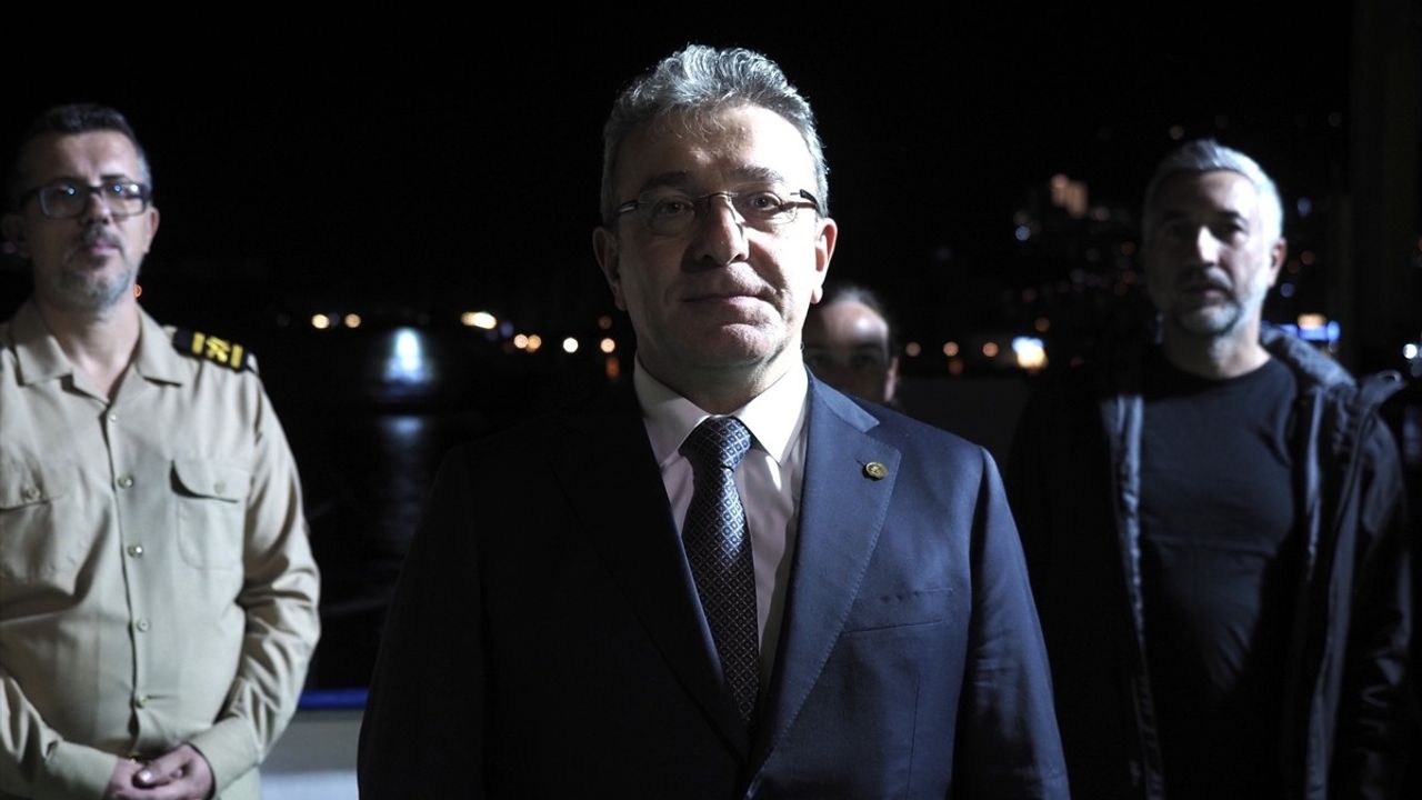 Koca Piri Reis Kuzey Ege'de Oşinografik Araştırmasını Tamamladı