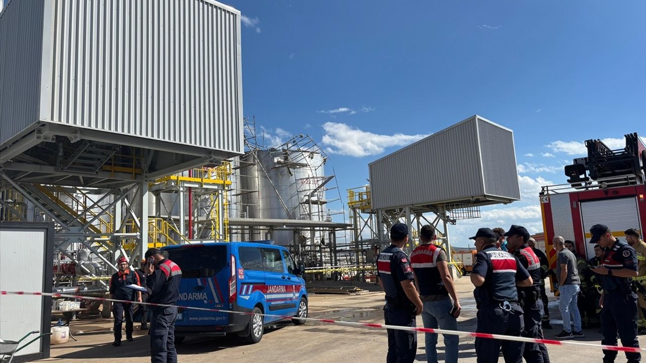 Kocaeli'de GEBKİM'de iş kazası: 2 işçi hayatını kaybetti