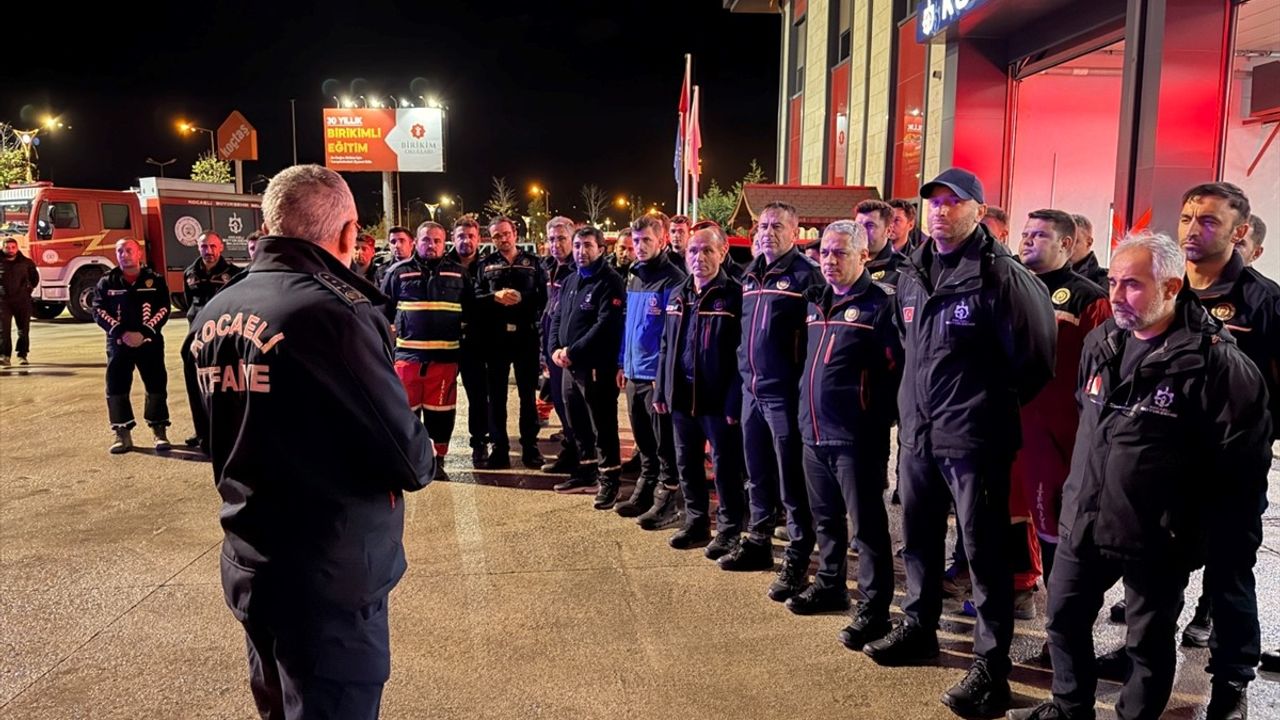 Kocaeli'den Sındırgı'ya Arama-Kurtarma ve İnsani Yardım Seferi