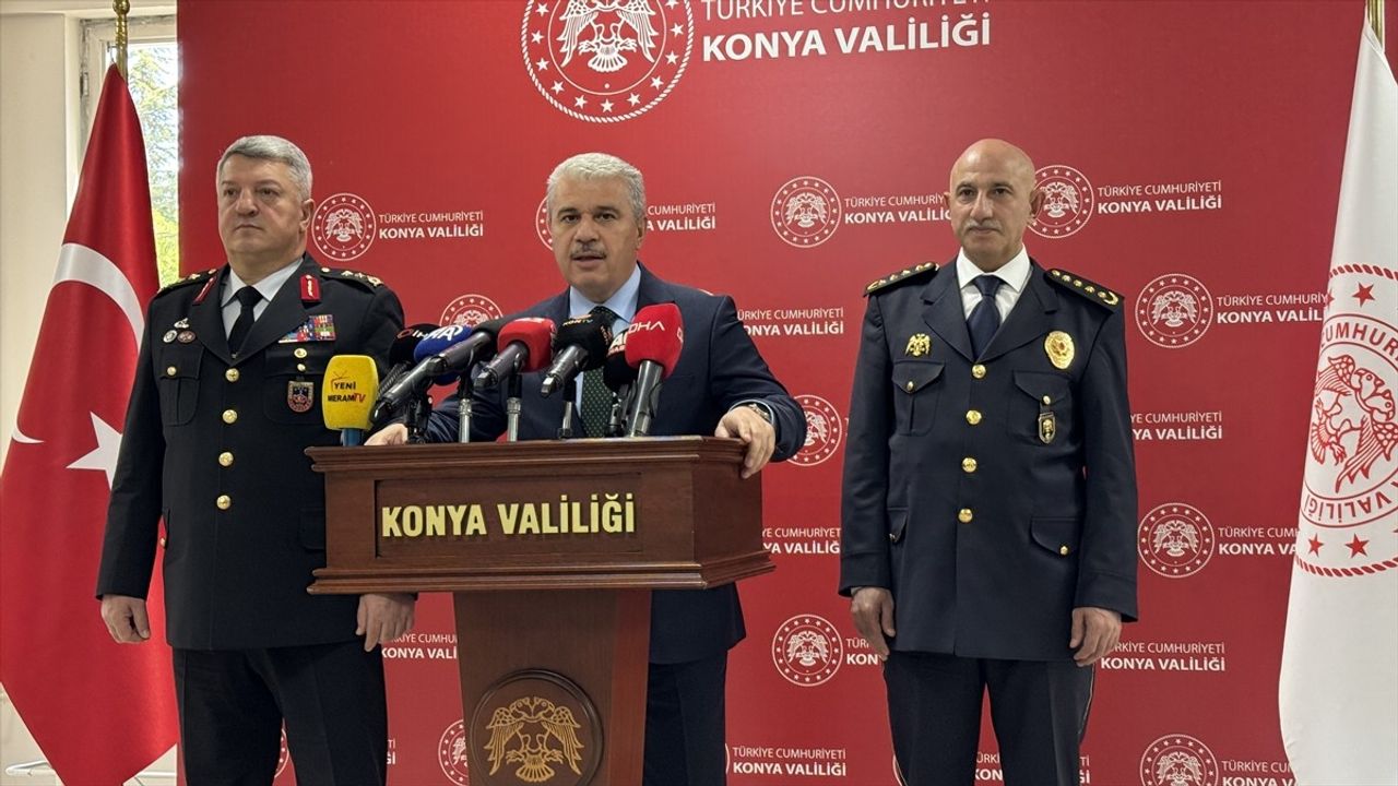 Konya'da Genişletilmiş Asayiş ve Güvenlik Toplantısı: Suçlarda Azalma ve Yoğun Denetim