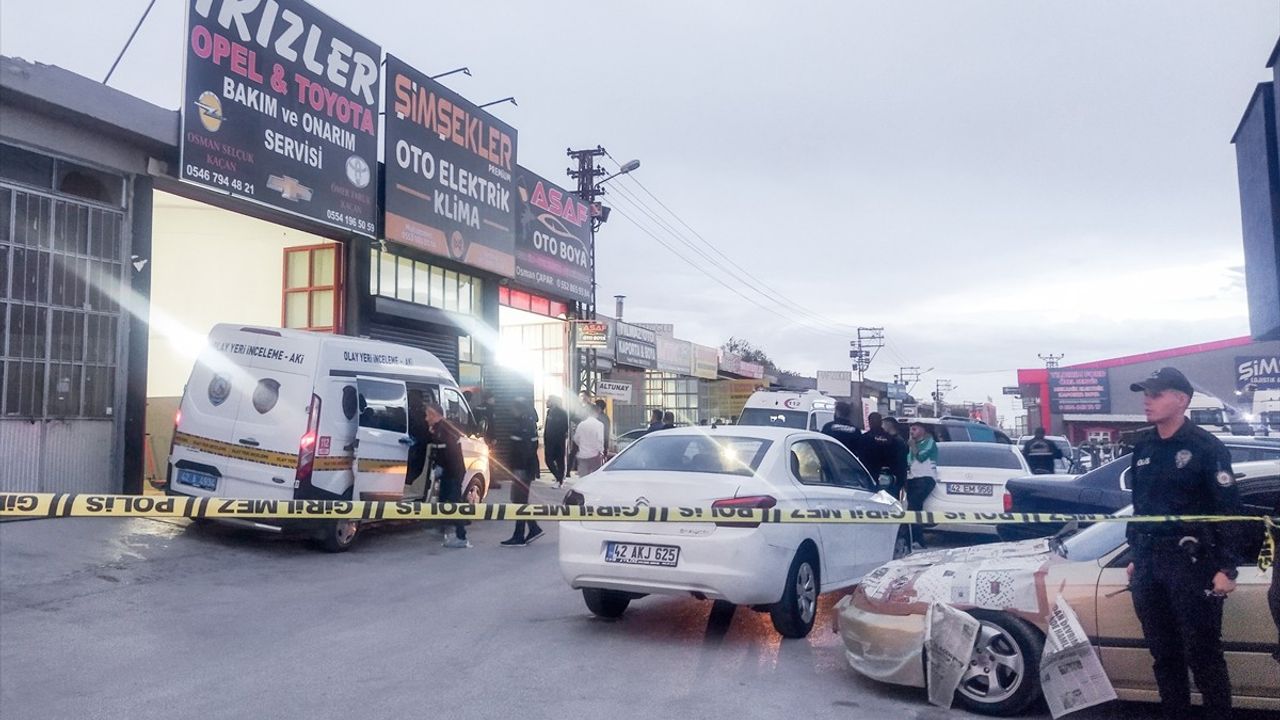 Konya'da Silahlı Saldırı: Anadolu Sanayi Sitesi'nde 12 Kişi Yaralandı