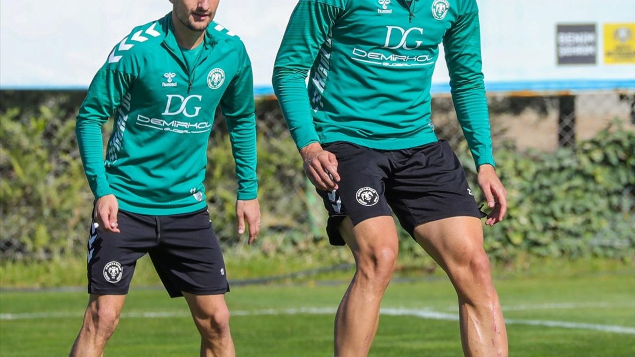 Konyaspor, Gençlerbirliği Maçı İçin Hazırlıklarını Sürdürdü