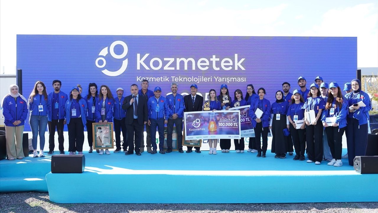 Kozmetek Ankara'da: Kozmetik Teknolojileri Yarışmasının Kazananları Açıklandı