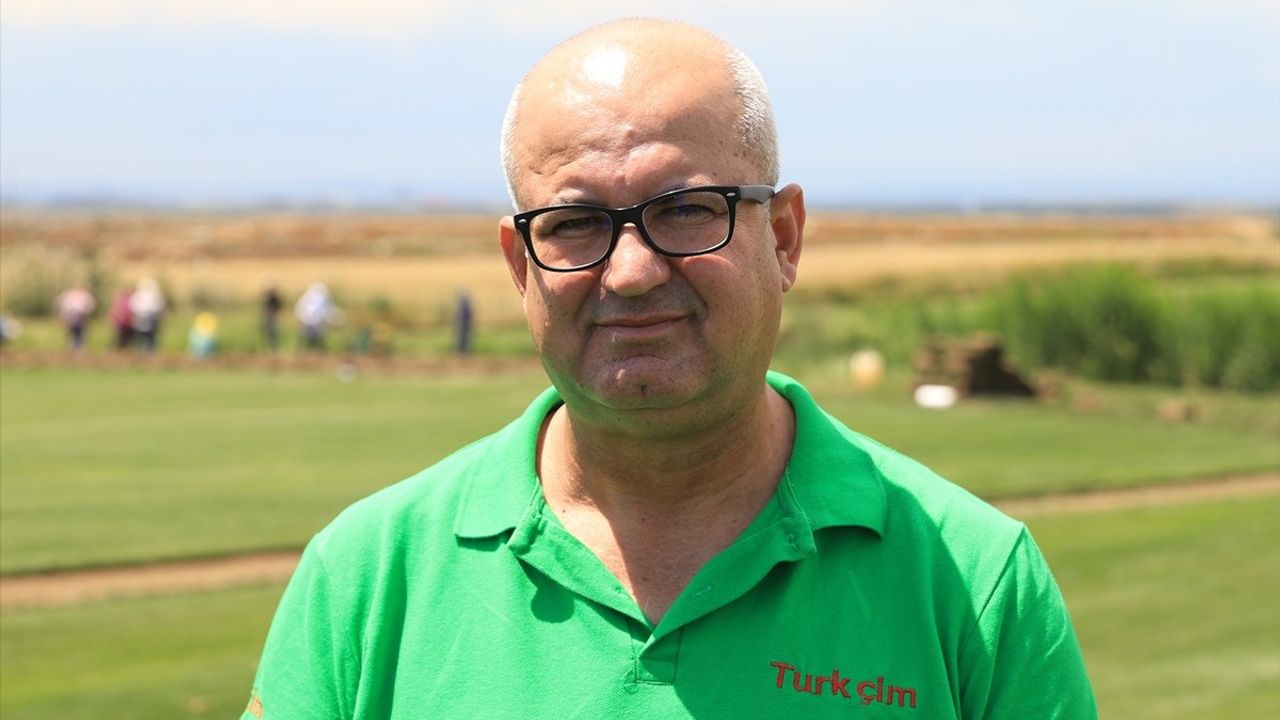 Kumdere'de Rulo Çim Tesisi Göçü Tersine Çevirdi — Üretim 5 Milyon m²'ye Ulaştı