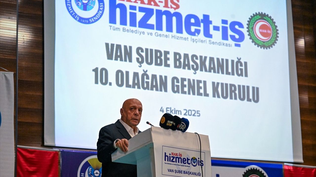 Mahmut Arslan Van'da: Terörsüz Türkiye Süreci ve İşçi Mücadelesi