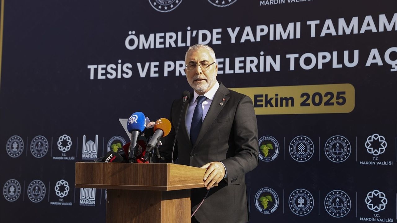 Mardin Ömerli'de Toplu Açılış: Bakan Işıkhan 20 Bin Öğrenciye 457 Milyon TL Duyurdu