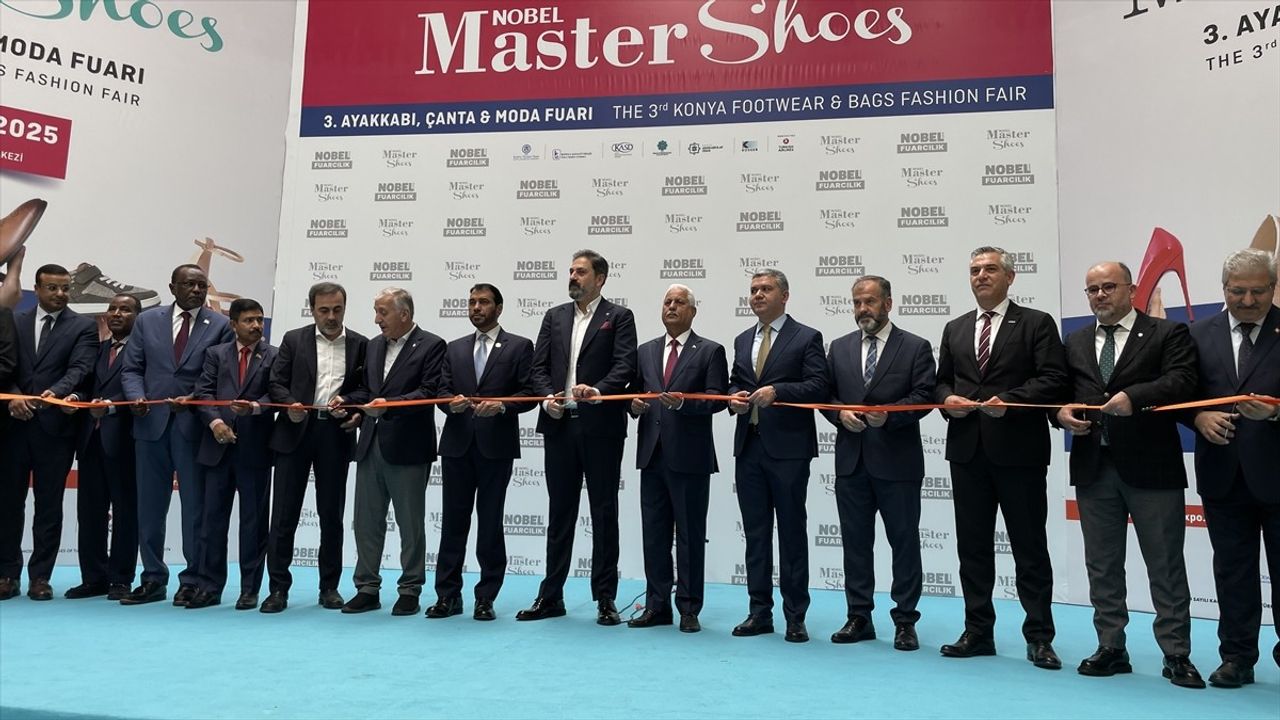 Master Shoes 3: Konya Ayakkabı ve Çanta Moda Fuarı Başladı