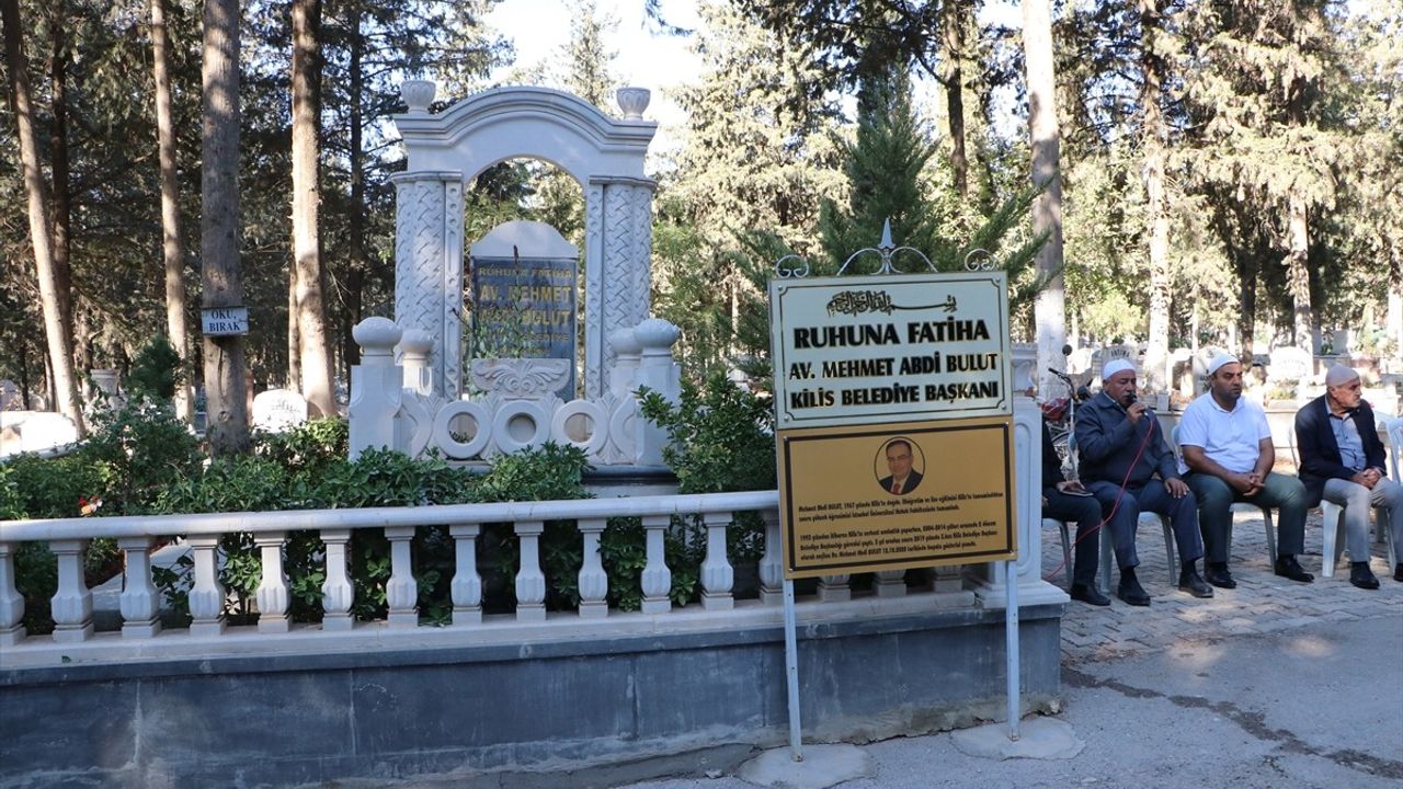 Mehmet Abdi Bulut Kilis'te Kabri Başında Anıldı