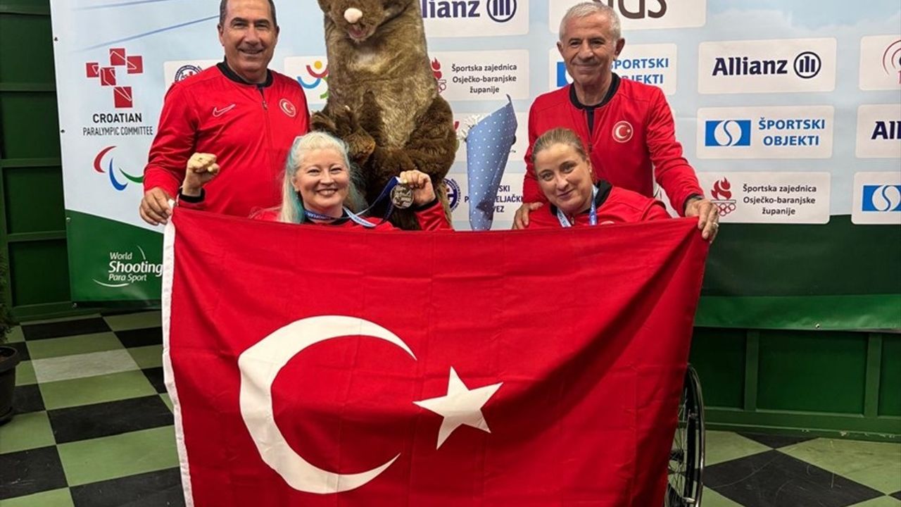 Milli Para Atıcılar Avrupa Şampiyonası'nda 3 Madalya Kazandı