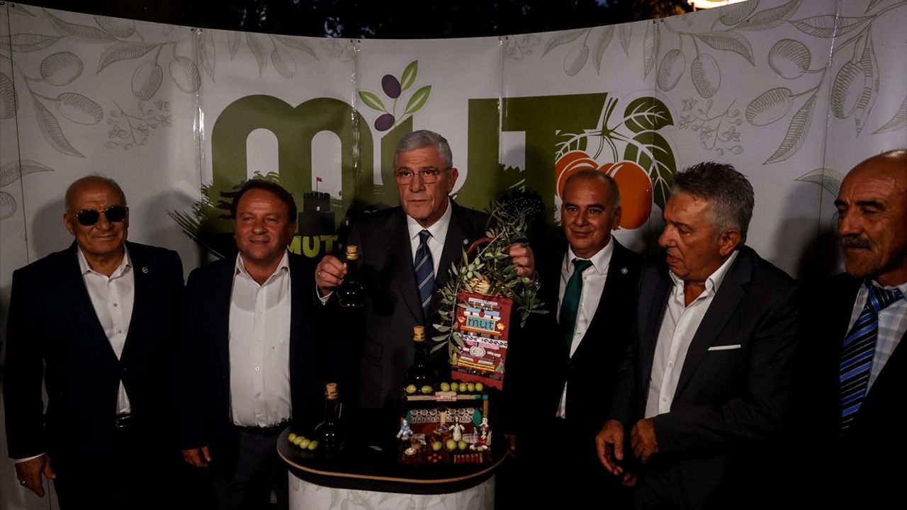 Müsavat Dervişoğlu Mut'ta: 'Birlik ve Beraberlik' İçin Ortak Mücadele