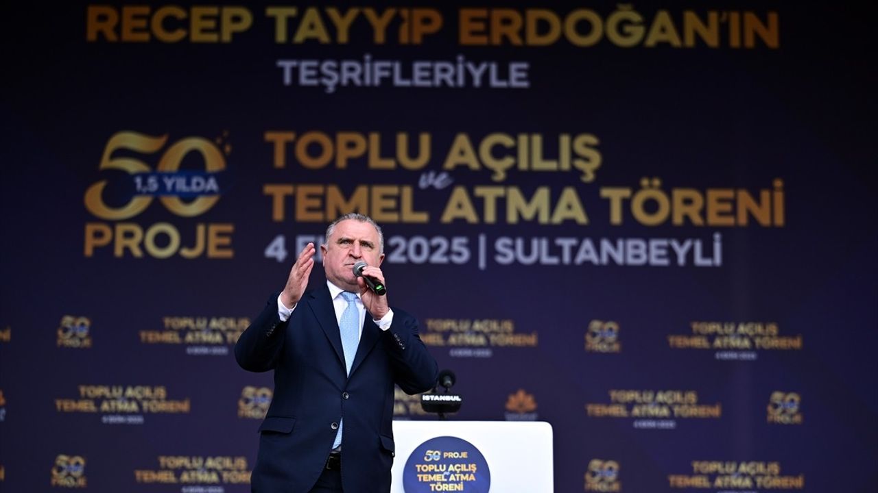 Osman Aşkın Bak: Sultanbeyli'ye 2 Bin Seyirci Kapasiteli Spor Kompleksi Temeli Atılacak