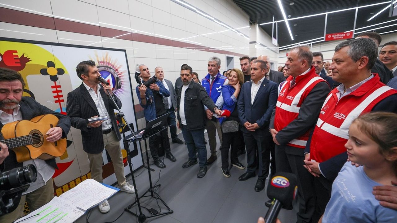 Özgür Özel, Çekmeköy–Sancaktepe–Sultanbeyli Metro Hattı Test Sürüşünde