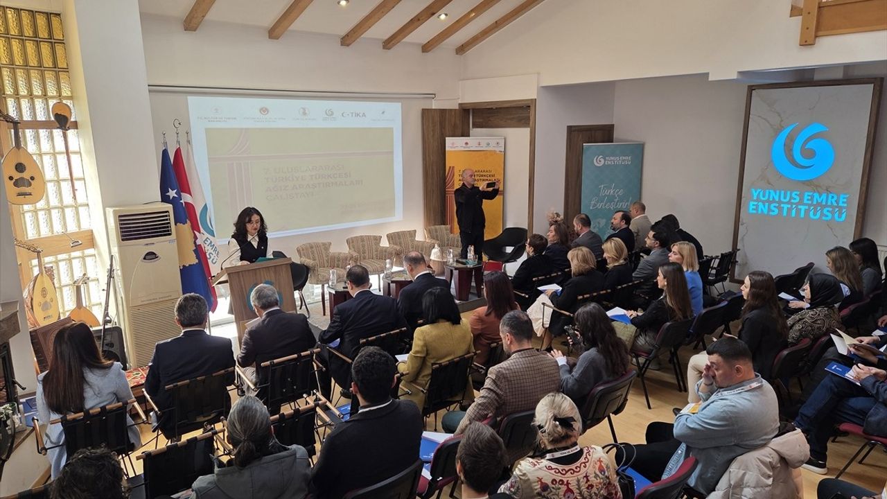 Priştine'de 7. Uluslararası Türkiye Türkçesi Ağız Araştırmaları Çalıştayı başladı