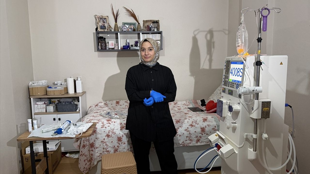 Rize'de Evde Hemodiyaliz Hizmeti Başladı