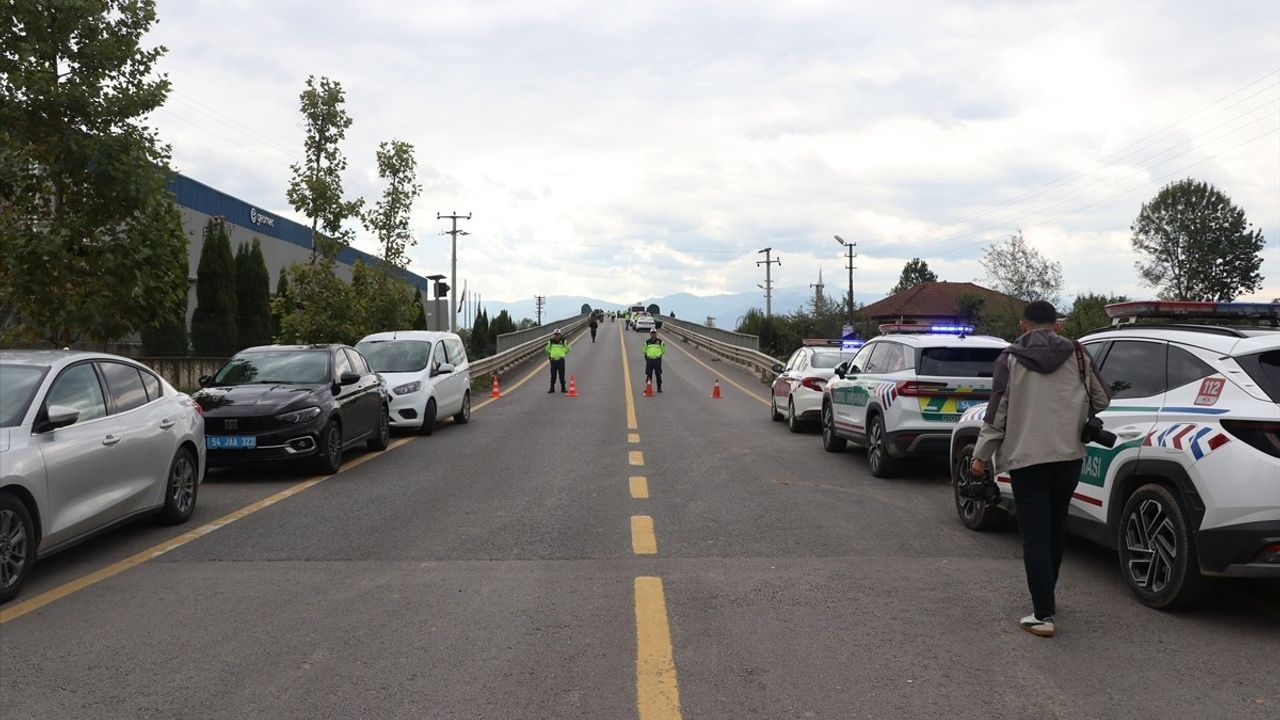 Sakarya'da Trafik Kazasında Şehit Olan 2 Jandarma İçin Tören