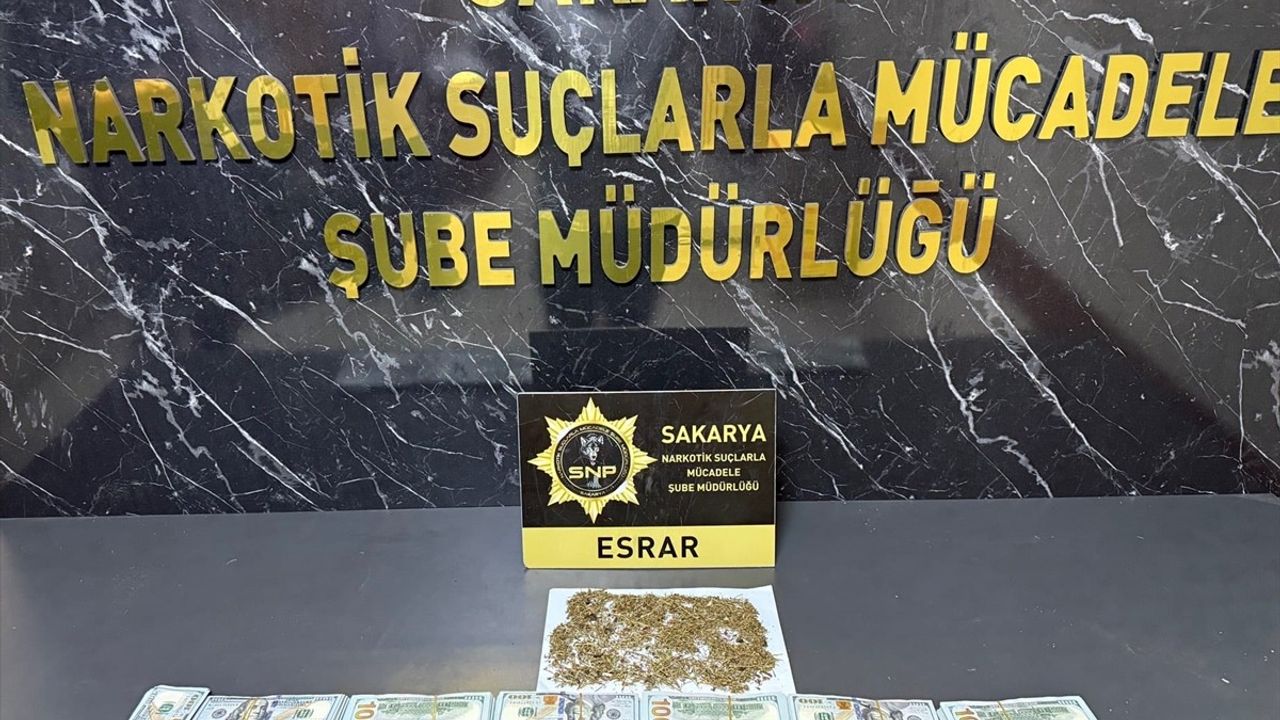 Sakarya uyuşturucu operasyonunda İstanbul'dan çalınan 130 bin dolar ele geçirildi