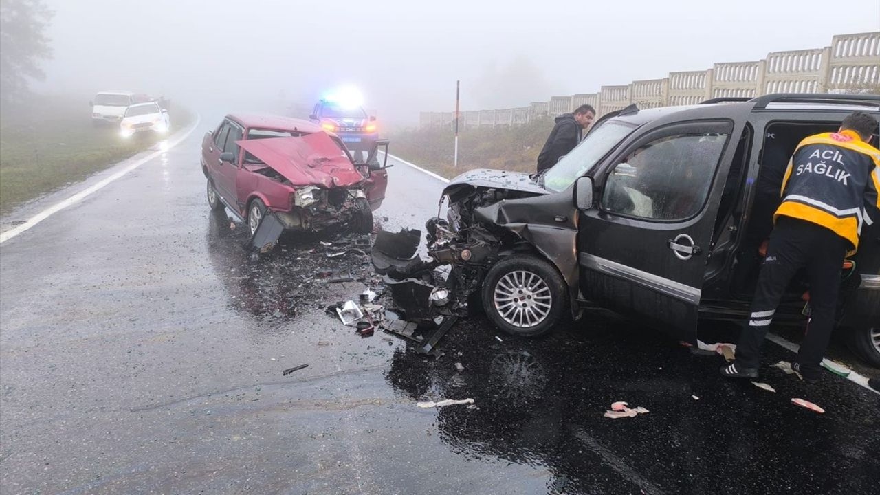 Samsun Alaçam'da Trafik Kazası: 1 Ölü, 6 Yaralı