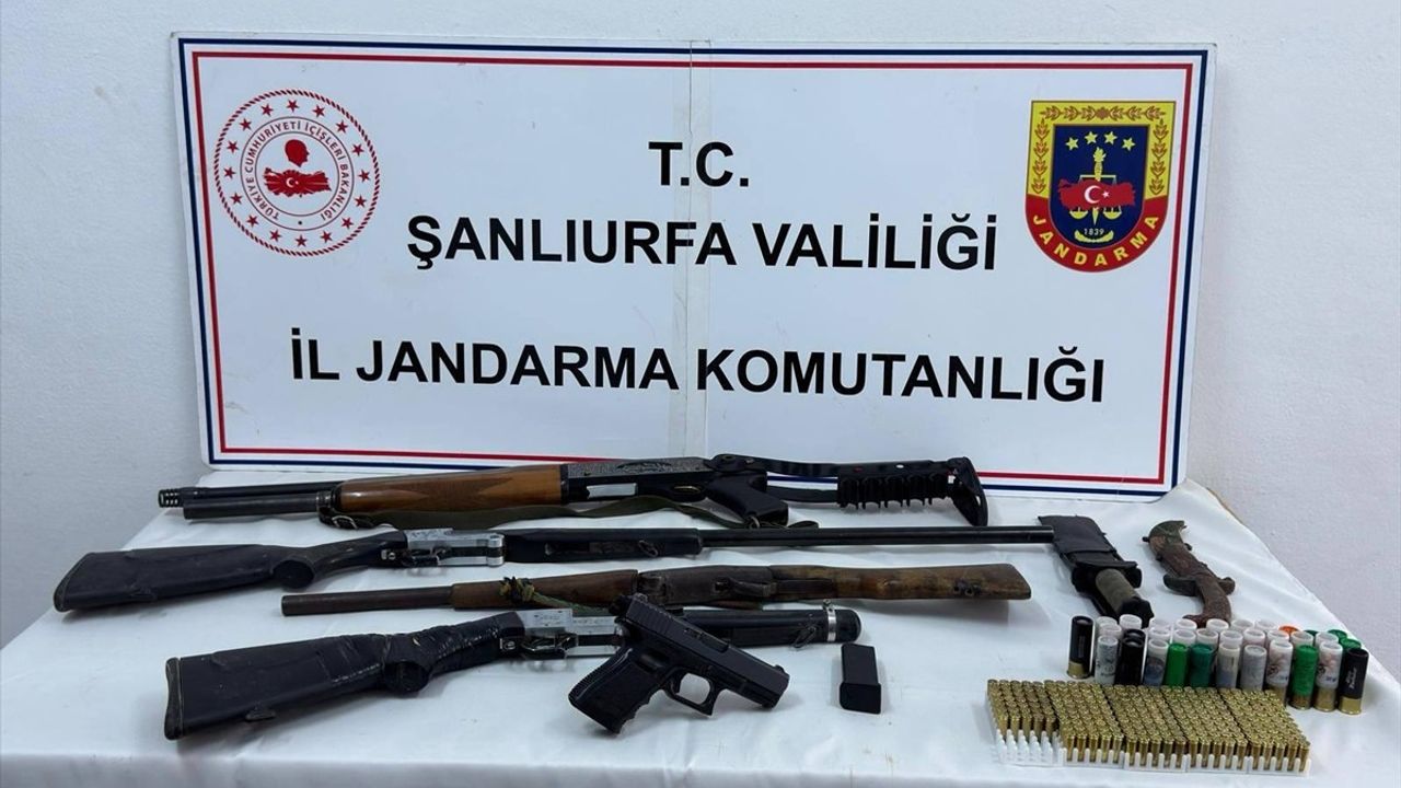 Şanlıurfa'da Silah Kaçakçılığı Operasyonu: 7 Şüpheli Yakalandı