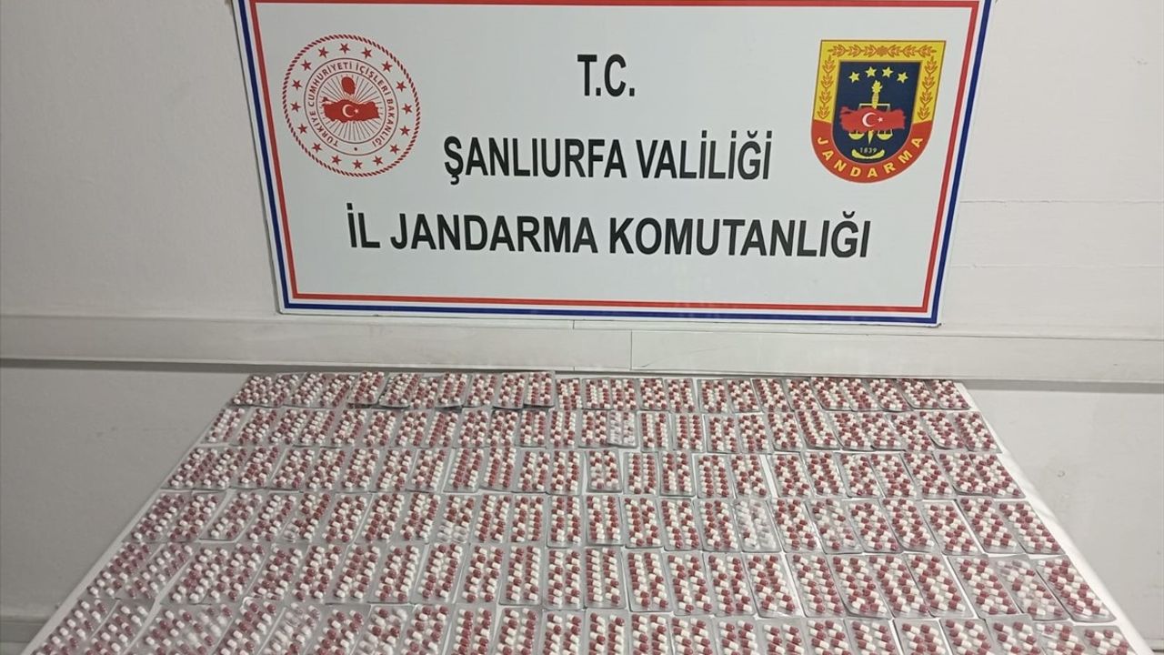 Şanlıurfa Viranşehir'de 2 bin 128 Uyuşturucu Hap Ele Geçirildi