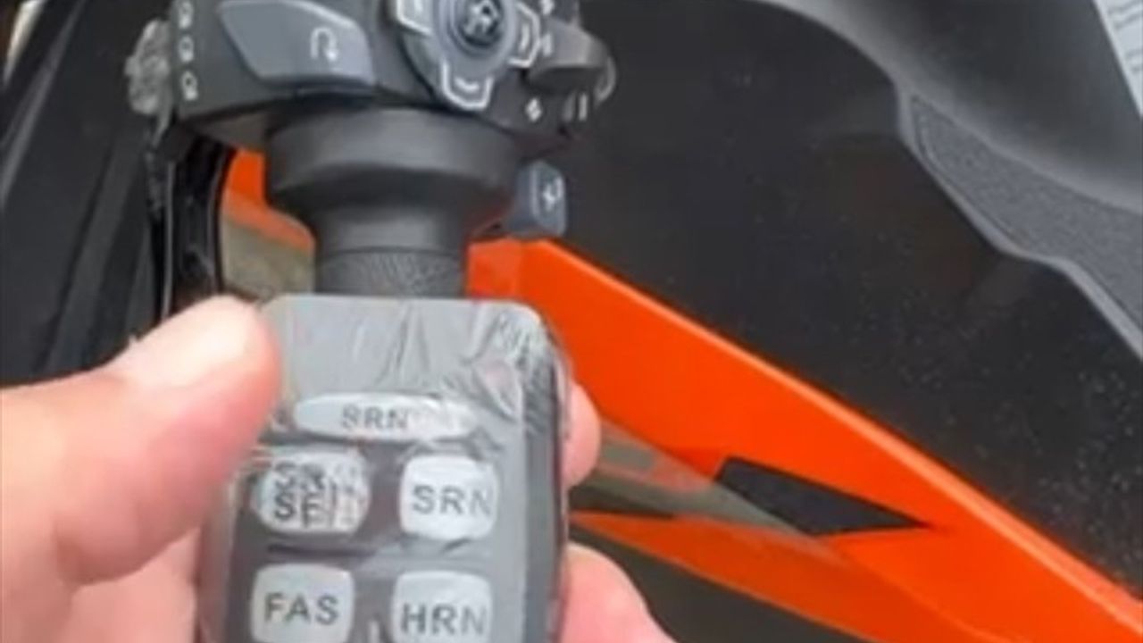 Şarköy'de Usulsüz Siren Kullanan Motosiklet Sürücüsüne 138 bin 172 lira Ceza