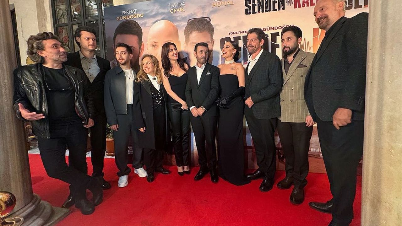 Senden Kalan gala gösterimi yapıldı — Ümit Gündoğdu'nun filmi yarın vizyonda