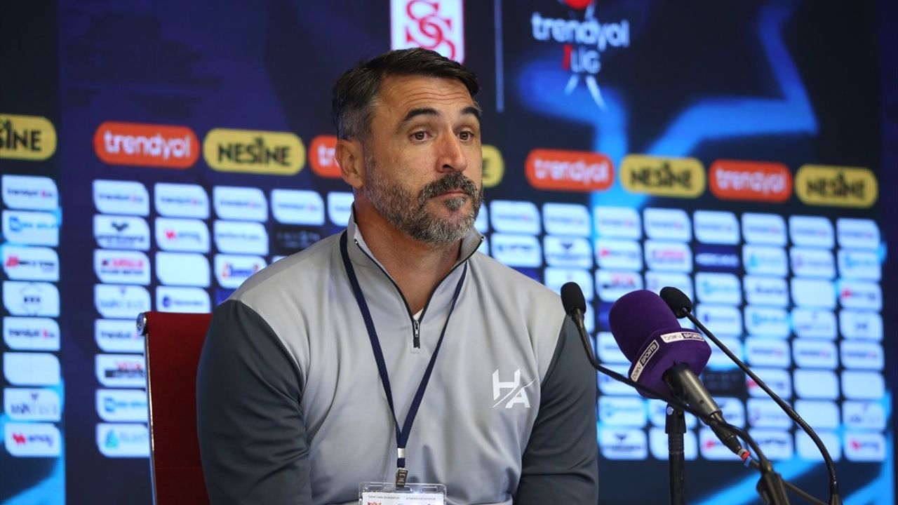 Sivasspor 1-1 Hatayspor: Ömer Ateş 'Üzgünüz'