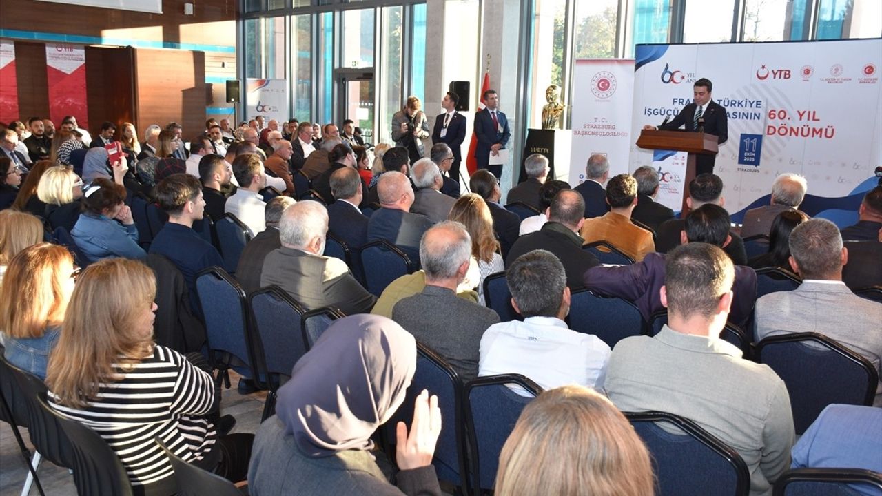 Strazburg'da 'Kuşaktan Kuşağa': Fransa'daki Türk Diasporasının 60. Yılı Kutlandı