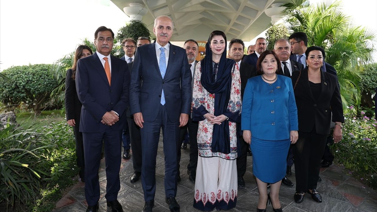 TBMM Başkanı Numan Kurtulmuş, Pencap Başbakanı Meryem Navaz Şerif ile Görüştü