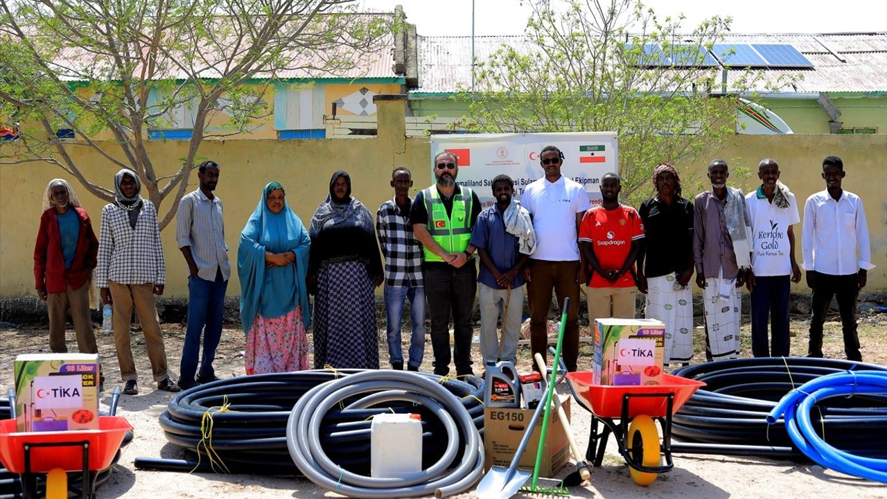 TİKA'dan Somaliland'de 50 Çiftçiye Sulama Desteği