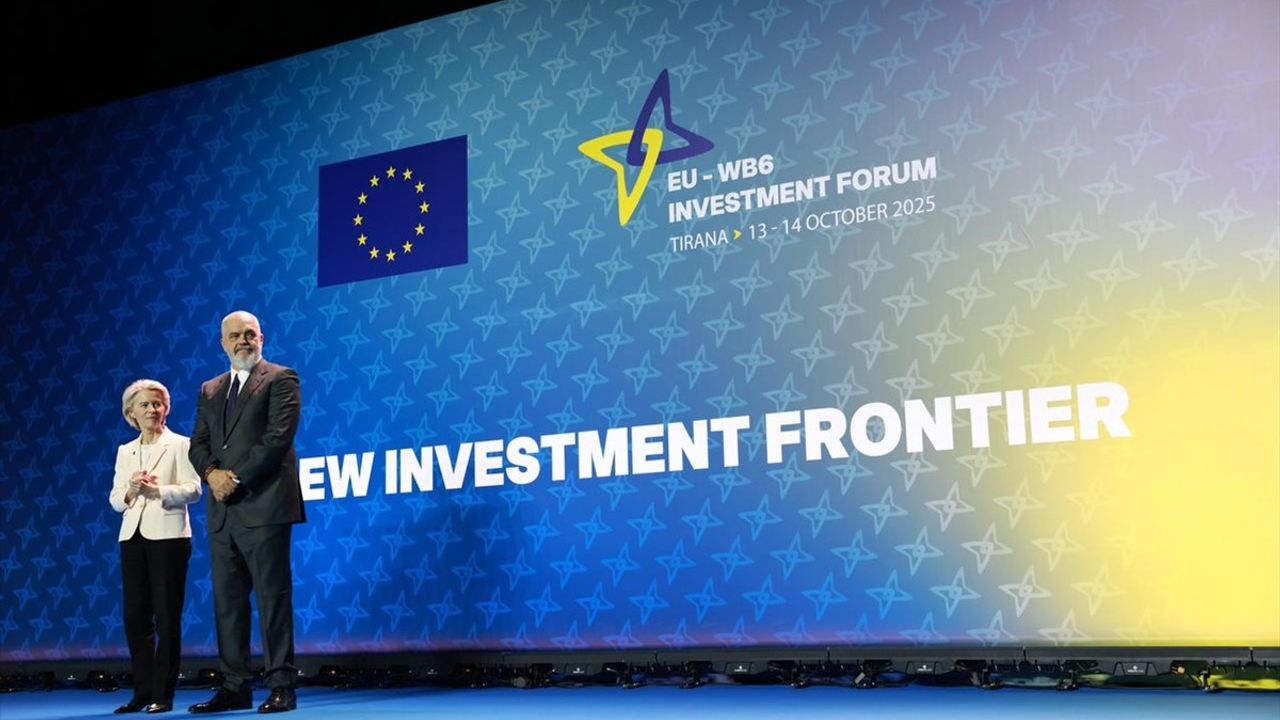Tiran'da AB-Batı Balkanlar Yatırım Forumu Başladı — "Yatırım İçin Tam Zaman"