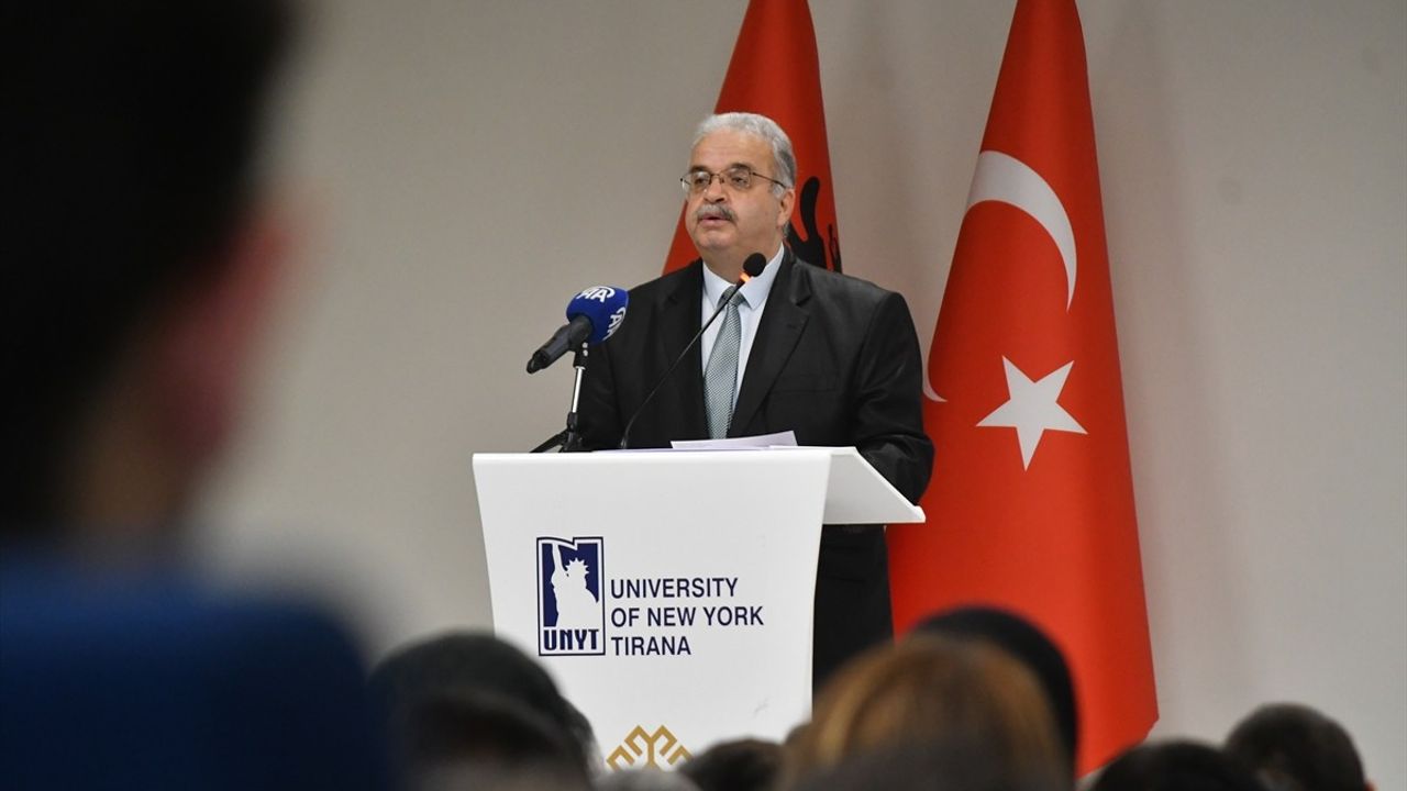 TMV, Tiran'daki New York Üniversitesi'nde Yeni Akademik Yılın Açılışını Yaptı