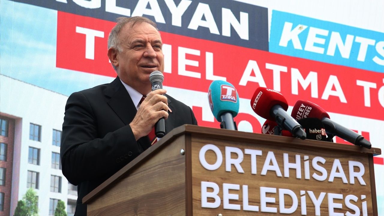 Trabzon'da Çağlayan Mahallesi Kentsel Dönüşümünün Temeli Atıldı