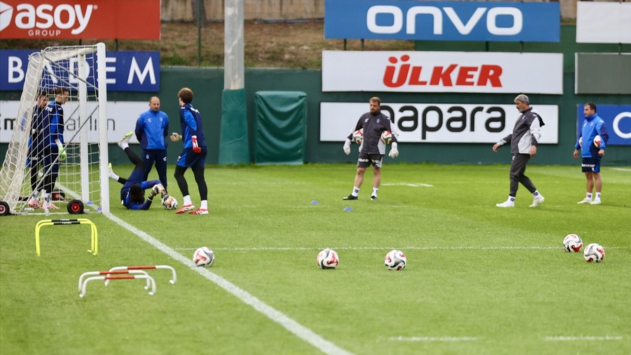Trabzonspor, Çaykur Rizespor maçı hazırlıklarını sürdürdü